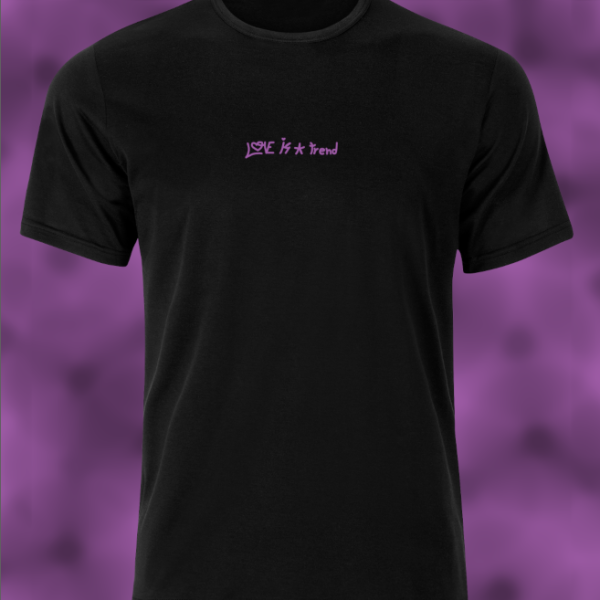 Loveisatrend tshirt black