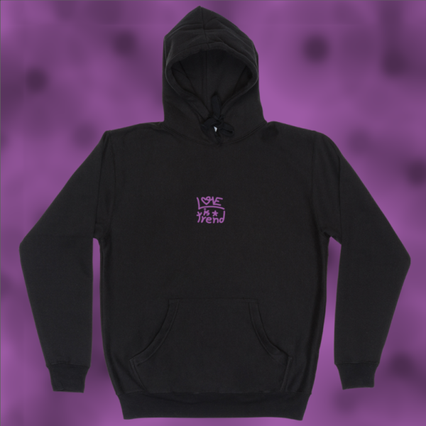 Loveisatrend hoodie black
