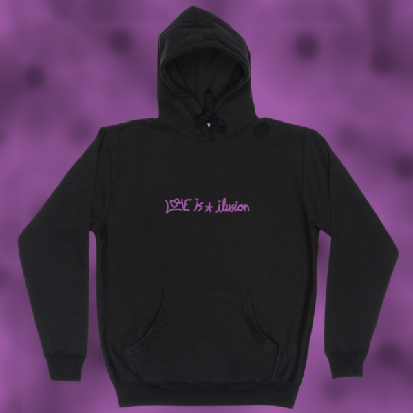 Loveisatrend hoodie black